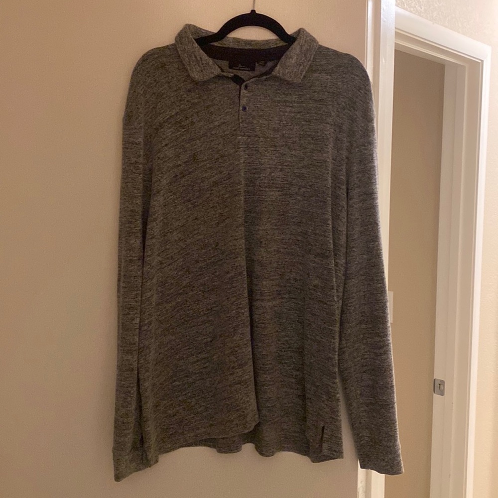 Mark Anthony grey 3 button sweatshirt 2XL slim fit good condition